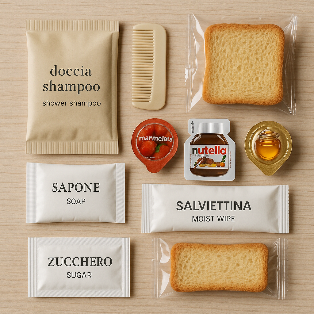 Prodotti monodose per B&B e hotel: la guida completa di FoodItalyWorld