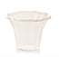 Coppa Luna 220cc Trasparente 50pz – Coppa trasparente grande per dessert o finger food, elegante e pratica.
