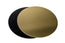 Disco Oro/Nero 22kg 10 – Disco decorativo oro e nero, perfetto per impreziosire torte e dolci con un effetto sofisticato.