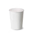 Bicchieri cappuccino in carta con coperchio Juta da 250cc, confezione da 100 pezzi, ideali per caffè take-away e caffetterie