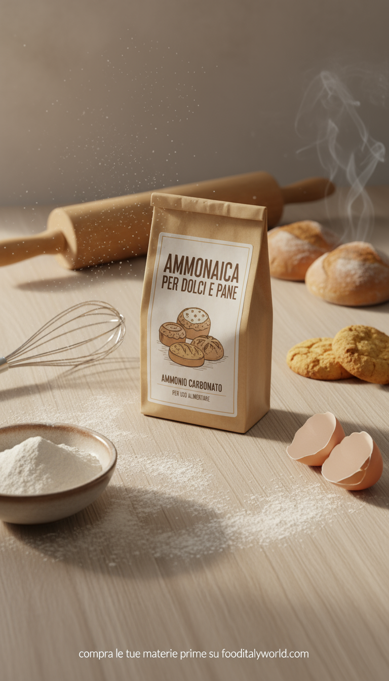Ammoniaca per Dolci e Prodotti Affini: La Guida Definitiva per Pasticceri e eCommerce Food