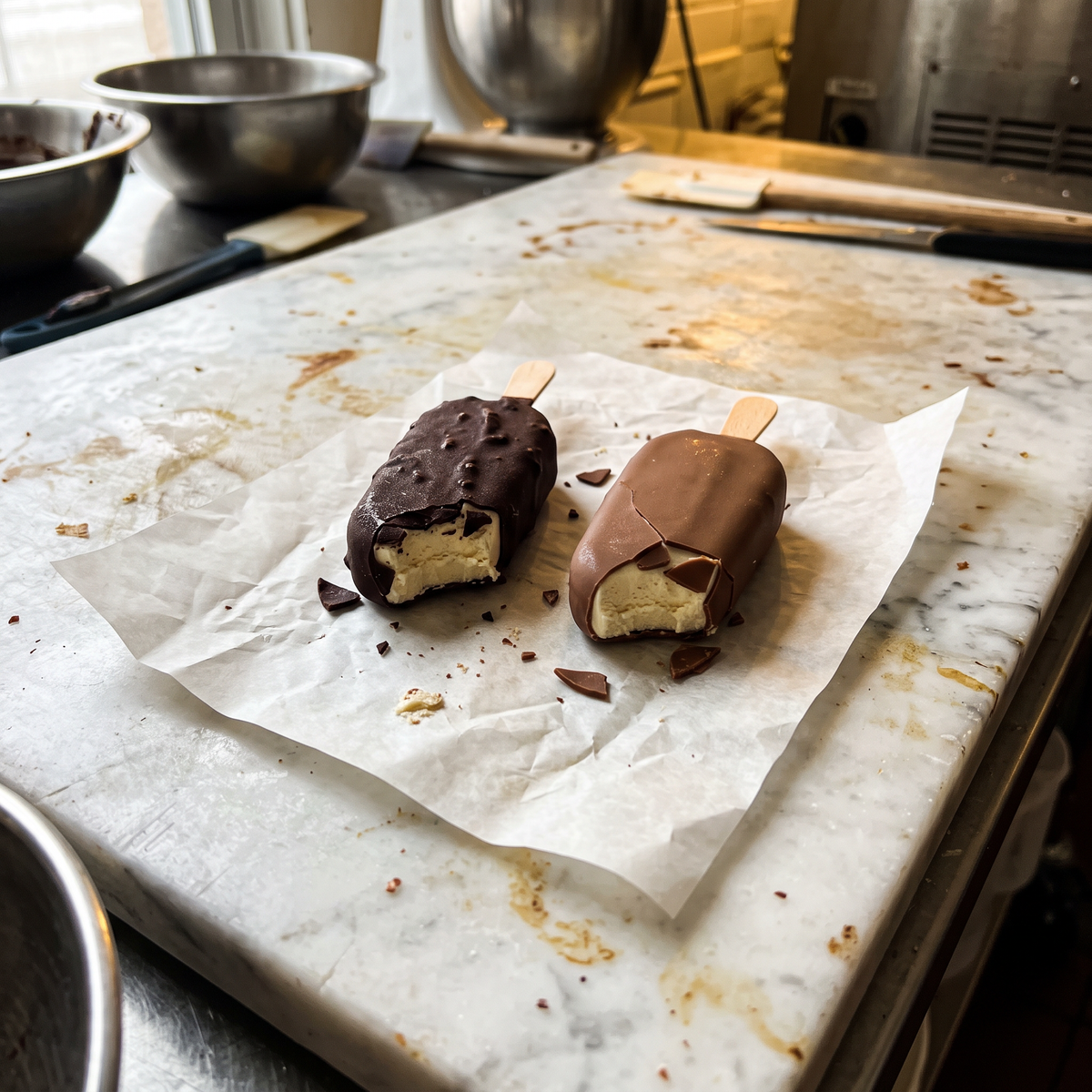 Coriandolina Fondente o Cioccolatte PreGel: quale copertura scegliere per i tuoi coni (e quando servono tutte e due)