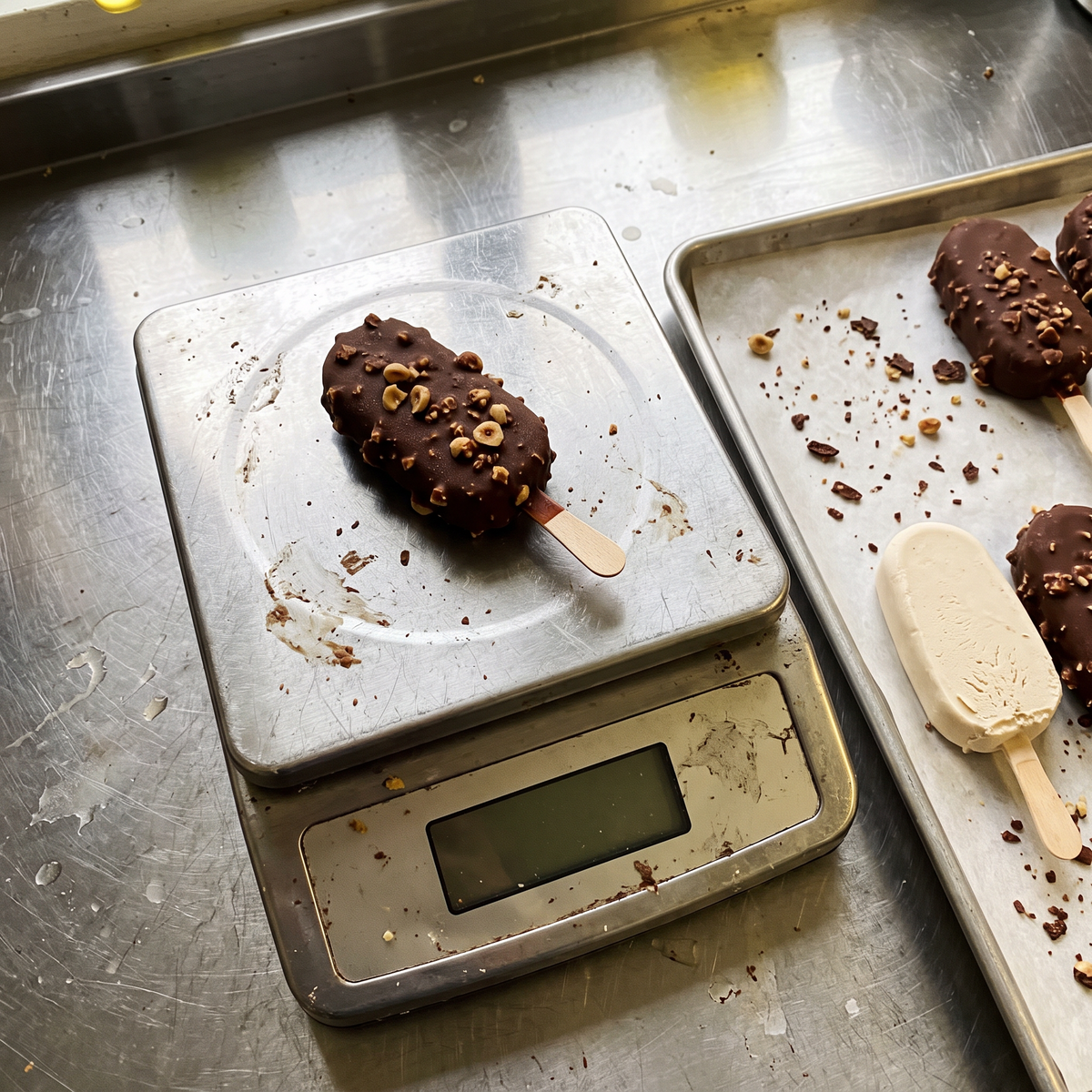 Quanto costa la copertura su uno stecco o su una torta gelato: il conto riga per riga con 6 glasse croccanti PreGel