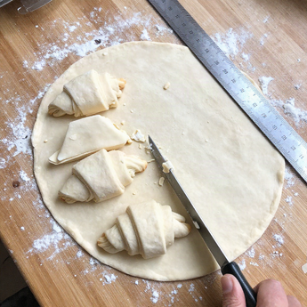 Quanto costa il grasso in un croissant: il conto riga per riga con margarina Zero Palma, Melange 25% e Melange 12%