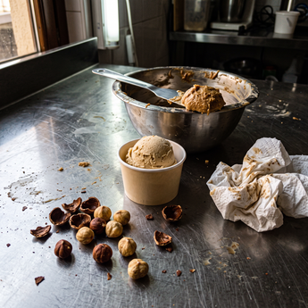 Quanto costa la pasta nocciola in un kg di gelato e in una coppetta: il conto riga per riga con 6 paste PreGel