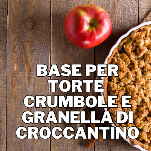 Deliziosa Croccantezza: La Base Perfetta per le Tue Torte con Crumbole Pregel e Granella di Croccantino!