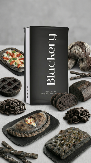 Farina Blackery Molino Dallagiovanna: L'Eleganza del Nero nell'Arte Bianca