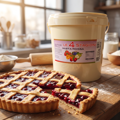 Menz & Gasser Passata di Frutta Mista Rossa 12,5kg con crostata ai frutti rossi