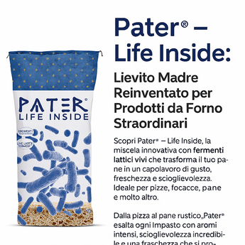 Pater® – Life Inside: Lievito Madre Reinventato per Prodotti da Forno Straordinari