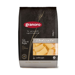 Pasta Calamarata Granoro N.138 500g – pasta di semola di grano duro per sughi di pesce e cucina professionale