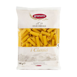 Pasta Elicoidali n.23 Granoro – Confezione da 24 x 500g – Pasta corta rigata per sughi, ricette al forno e primi piatti tradizionali