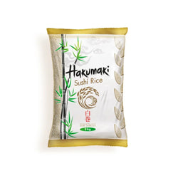 riso tondo per sushi hakumaki, riso hakumaki 5kg, riso per sushi professionale, riso giapponese per maki nigiri, riso tondo colloso per sushi