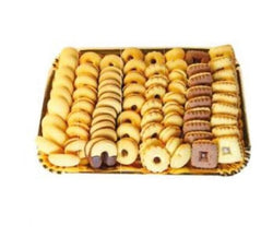Biscotti assortiti di frolla, morbidi e fragranti, confezione da 1.5 kg per preparazioni dolci in pasticceria e caffetteria