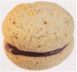 Baci di dama al cioccolato fondente, confezione da 1.5 kg, dal gusto intenso e perfetti per catering e dolci al piatto