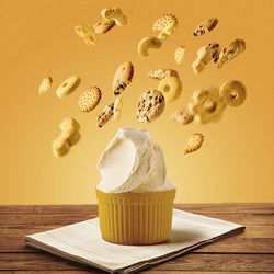 Base Bisco Mix™ – La base perfetta per creare gelati al gusto di biscotto, torta o dolci tipici. Facile da miscelare a freddo con latte e prodotti da forno per un gelato dal sapore autentico e unico.