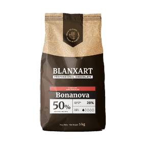 Cioccolato fondente Bonanova 50% Blanxart 5kg – copertura professionale per dolci