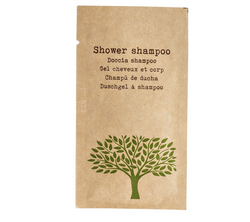 Bustine bagnodoccia shampoo Natura 10ml, confezione da 150 pezzi, perfette per hotel e B&B