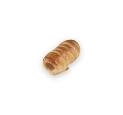 Cannoli di sfoglia mignon zuccherati 65mm, confezione da 120 pezzi