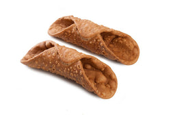 Cannoli siciliani grandi 100 pezzi, croccanti e perfetti per ricotta