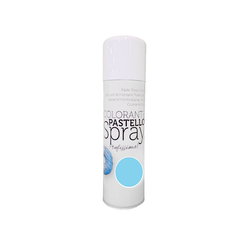 Colore Azzurro Pastello Bomboletta Spray Azofree 250ml – Spray azzurro pastello senza azoto, ideale per decorazioni dolci.