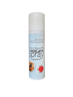 Colore Rosso Perlato Bomboletta Spray Azofree 250ml – Spray rosso perlato per una finitura elegante sui tuoi dolci e dessert.