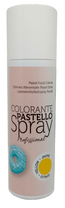 Colore Giallo Pastello Bomboletta Spray Azofree 250ml – Spray giallo pastello senza azoto per arricchire dolci e torte.