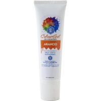 I Colourgel Arancio 100g – Gel colorante arancio, ideale per decorazioni di dolci, torte e pasticceria.