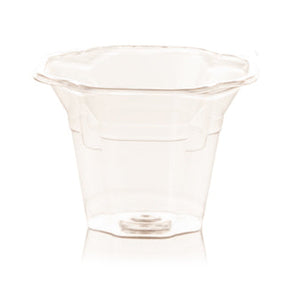 Coppa Luna 170cc Trasparente 50pz – Coppa trasparente elegante, ideale per porzioni più grandi di dessert.