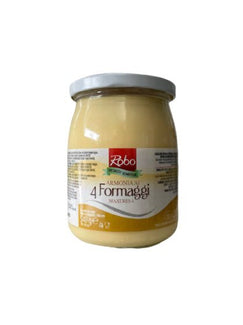 Crema 4 Formaggi Armonia 540g Maxiresa – Crema ai 4 formaggi per arricchire piatti e snack, in pratico formato vetro.