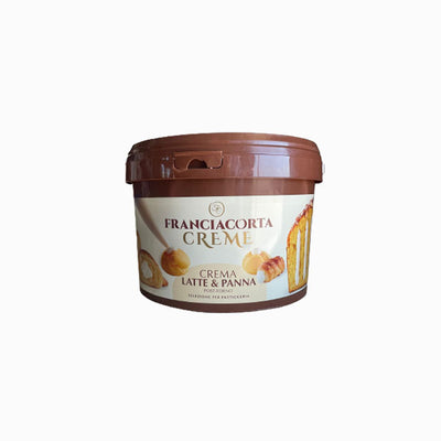 Crema Latte Panna S.G. 5kg – Crema al latte e panna, perfetta per dolci e dessert senza glutine.