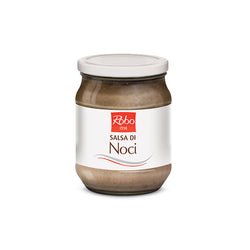 Crema di Noci Vetro 500g Robo – Crema alle noci, ideale per dolci e piatti gourmet dal sapore delicato e avvolgente.