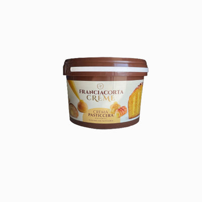 Crema Pasticcera S.G. 5kg – Crema pasticcera senza glutine, ideale per dolci e dessert freschi e leggeri.