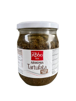 Crema Tartufata Senza Glutine Armonia 500g Robo – Crema tartufata senza glutine, ideale per piatti gourmet.