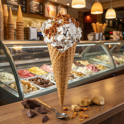 Barattolo Crumble al Caramello PreGel Gluten Free per pasticceria e gelateria professionale
