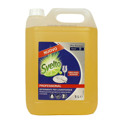 Detergente lavastoviglie Svelto Original Power 5L – tanica professionale per piatti puliti e brillanti in ambito horeca