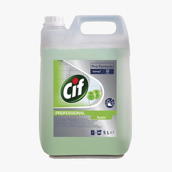 Detergente pavimenti Cif mela 5 litri – pulizia professionale e profumo fresco per ambienti Ho.Re.Ca.