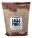 Confezione di cacao in polvere amaro Blanxart Ecco 22/24 da 1 kg con polvere scura in primo piano