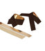 Fasce Cartone Oro/Nero 5cm x 70cm 10kg – Fasce in cartone colorato oro/nero per confezionamenti eleganti e dolci da forno.
