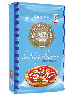 Farina Napoletana W310 10kg – Farina con W310, ideale per la preparazione di impasti per pizza napoletana e focacce.
