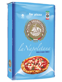 Farina Napoletana W310 10kg – Farina con W310, ideale per la preparazione di impasti per pizza napoletana e focacce.