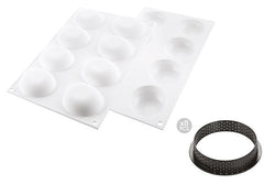 Kit Tarte Ring Planet Diametro 70mm – Kit di anelli per preparare torte e dessert dal design professionale e preciso.