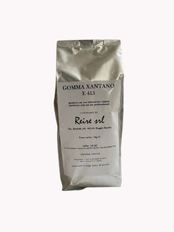 Gomma Xanthano 80 1kg – Gomma xanthano in polvere, utilizzata in pasticceria e gelateria per stabilizzare e addensare.