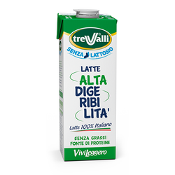 Latte UHT alta digeribilità senza lattosio 1 L – confezione 6 pezzi – ideale per ristorazione e uso domestico
