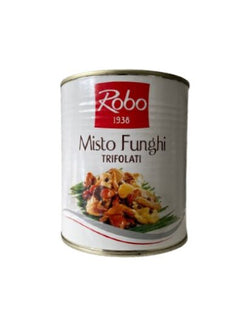 MISTO FUNGHI TRIFOLATI OLIO 780 GR LATTA ROBO