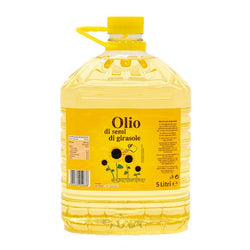Tanica da 10 litri di olio di semi di girasole per uso professionale