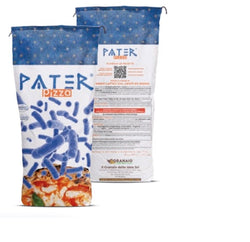 farina pizza pater, pizza pater 5 percento ncc, farina professionale lievito madre, sacco farina 5 kg, impasto pizza digeribile, farina per pizza napoletana