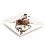 Piatto Spigolo Poloplast Bianco Coprente 27x27cm H 1,8cm (25pz)