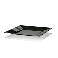 PIATTO SPIGOLO NERO COPRENTE 23x23x1,8H CM 25 PZ