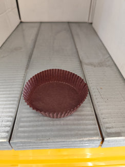 Pirottino Tondo N.9B Artigiancarta 70x110x20 mm confezione 1000 pezzi per pasticceria professionale