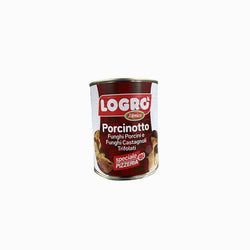 Funghi Porcinotto Trifolati 780g Latta – Funghi porcini tritati e trifolati, perfetti per pasta, risotti e contorni.